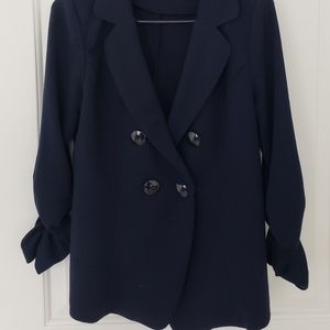Forever 21 Navy Blue Blazer Size L